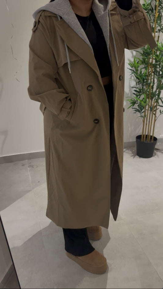 Trench Capuche