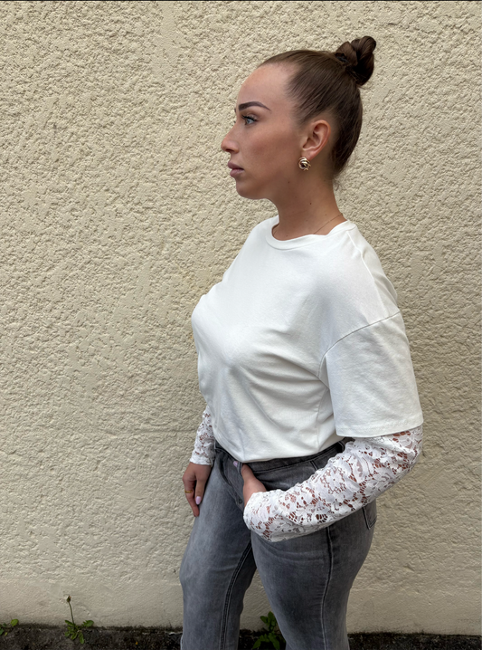 Tee Shirt Dentelle